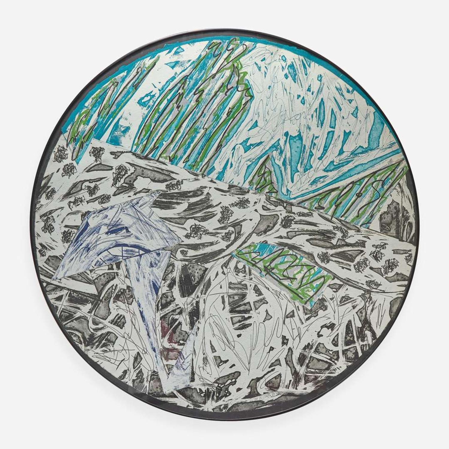 Frank Stella (American, b. 1936) Swan Engraving Circle II, State I