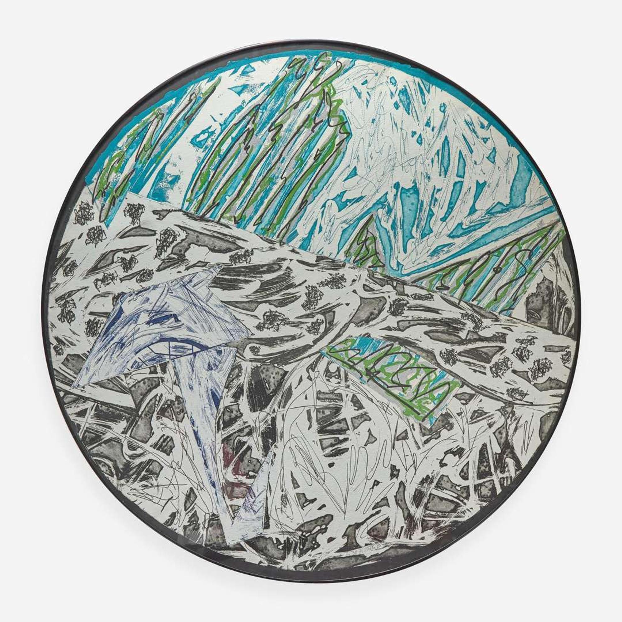 Frank Stella (American, b. 1936) Swan Engraving Circle II, State I