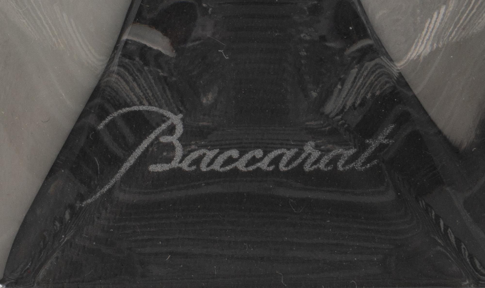 A Baccarat Opera Stemware Service