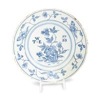An English Delftware Plate