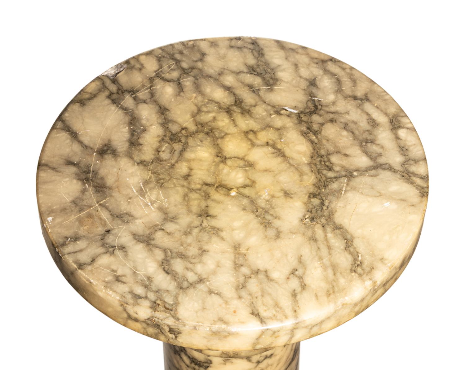 A Continental Marble Pedestal
