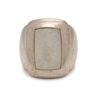Van Cleef & Arpels, 'Babylon', Mother-of-Pearl and White Gold Ring
