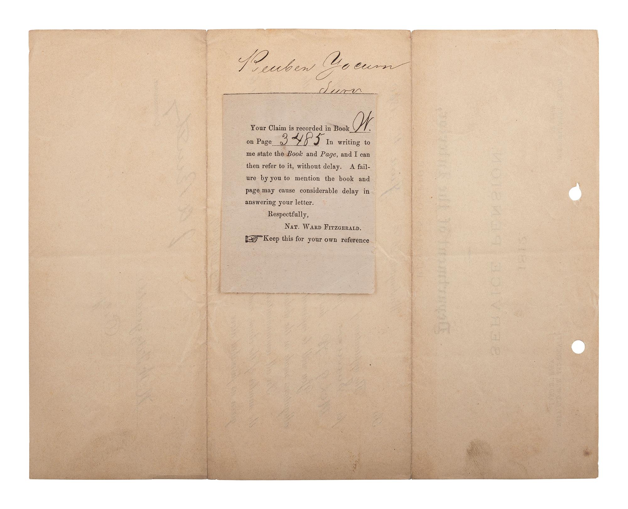 [SLAVERY & ABOLITION] -- [COCKRAN, Francis S. (1814-1886)]. Archive of letters to Maryland abolitionist and Underground Railroad supporter, comprising: