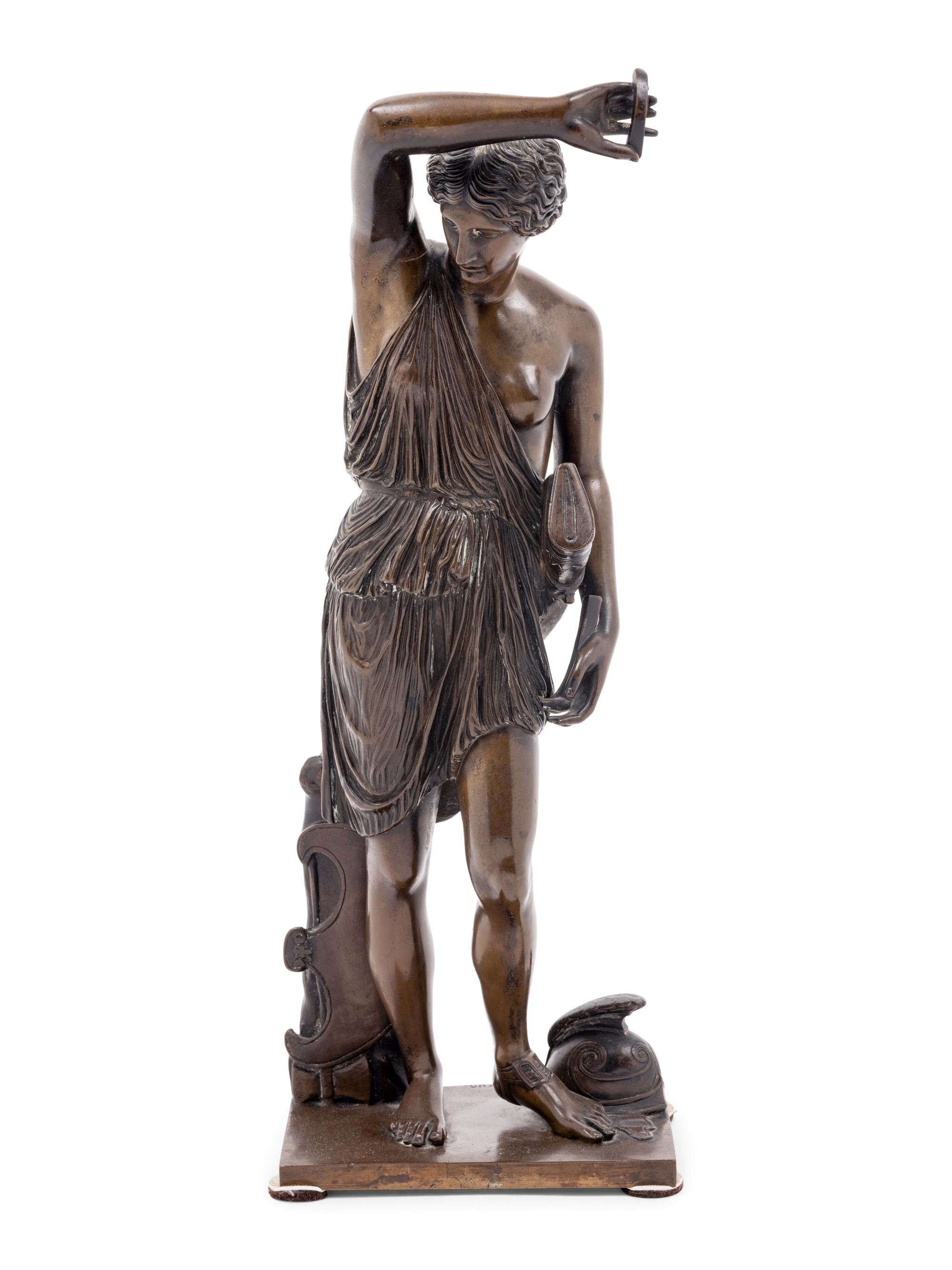 A French Bronze Figure of Diana