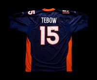 A Group of Denver Broncos Items (Including Tim Tebow),