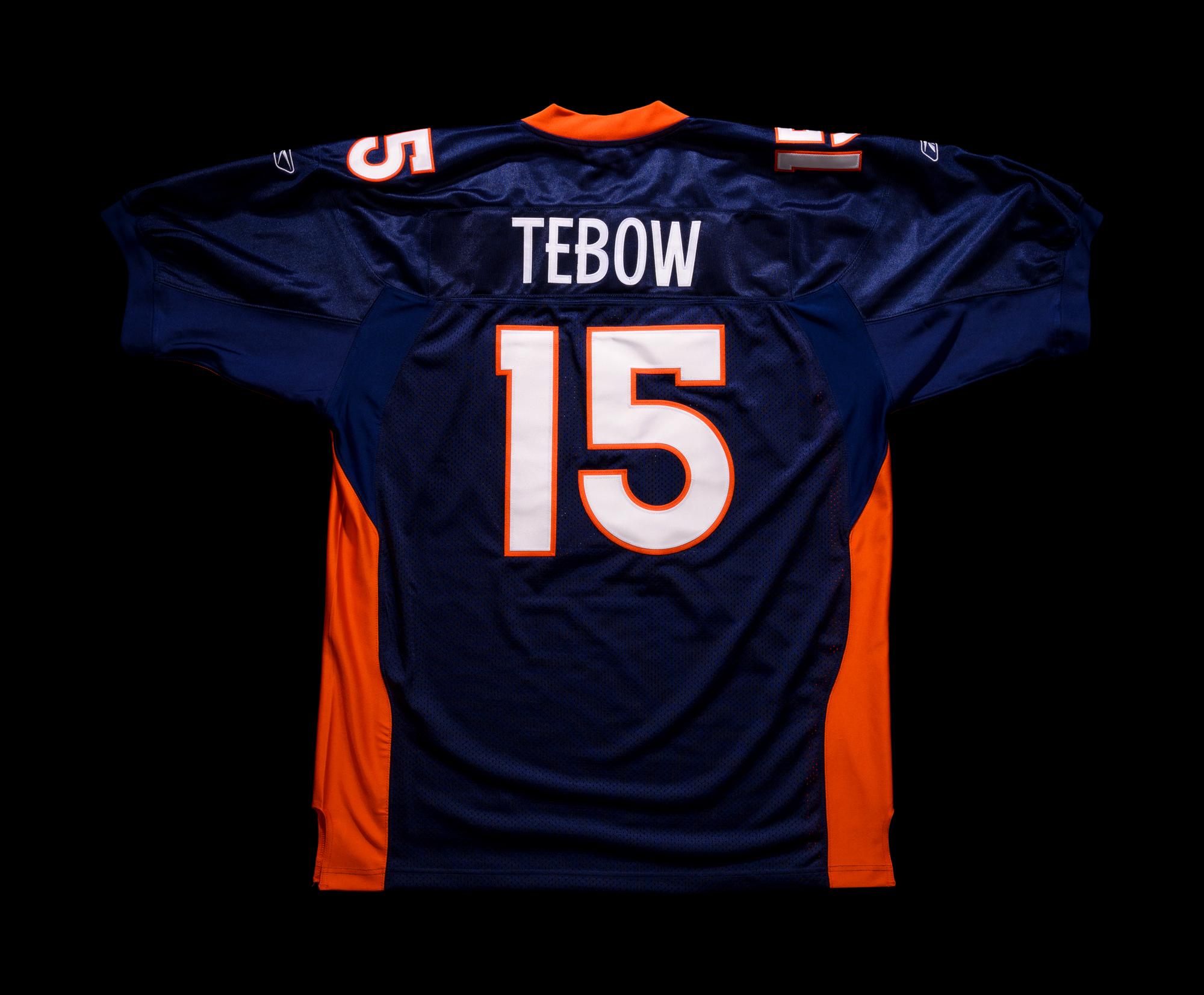 A Group of Denver Broncos Items (Including Tim Tebow),