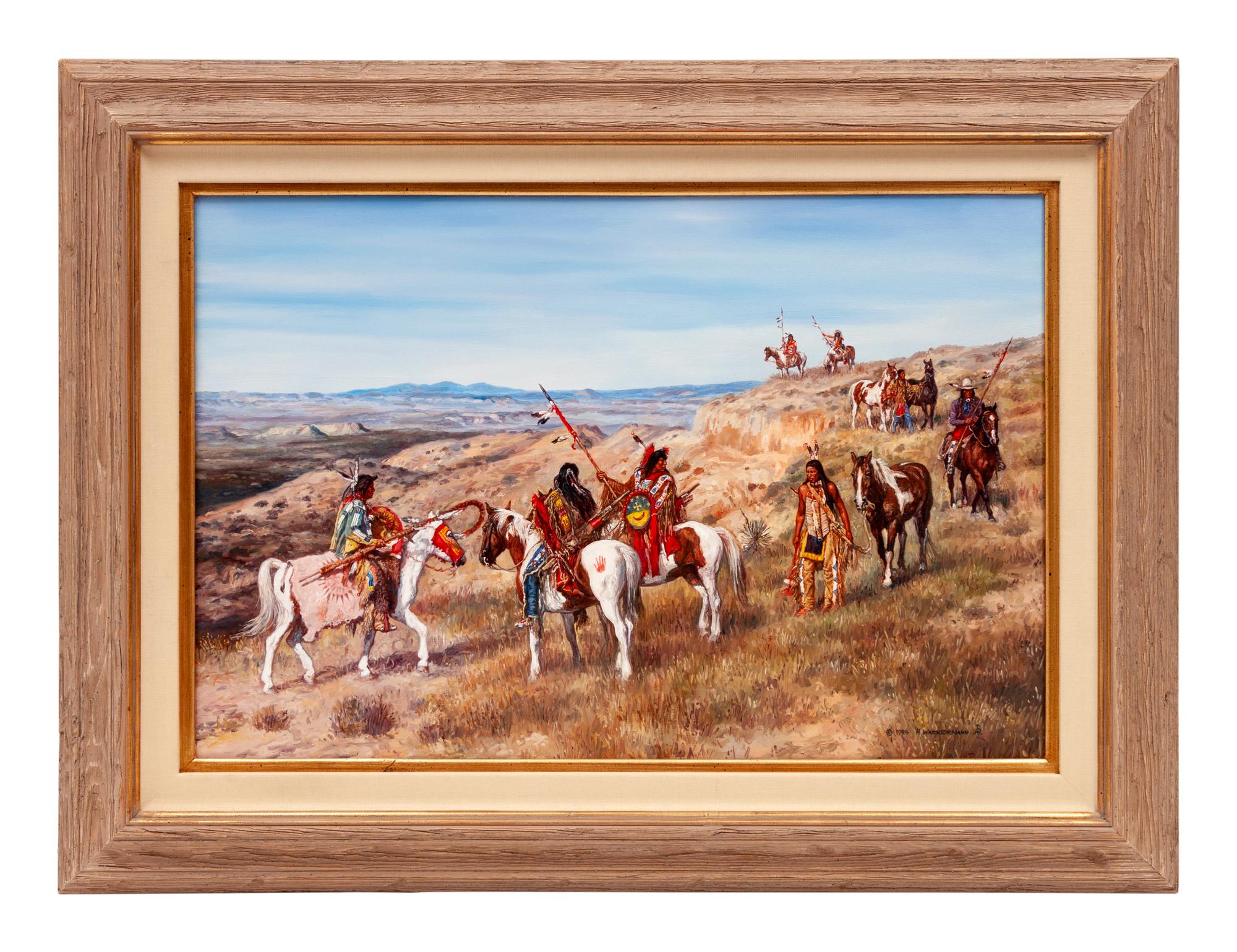 Cheyenne Arapaho Scouting Party