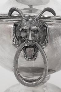 An American Silver Covered Tureen