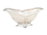 A Tiffany & Co. Silver Sauce Boat and Serving Bowl — New York, New York, 20th Century