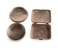 Navajo and Hopi Silver Pill Boxes
