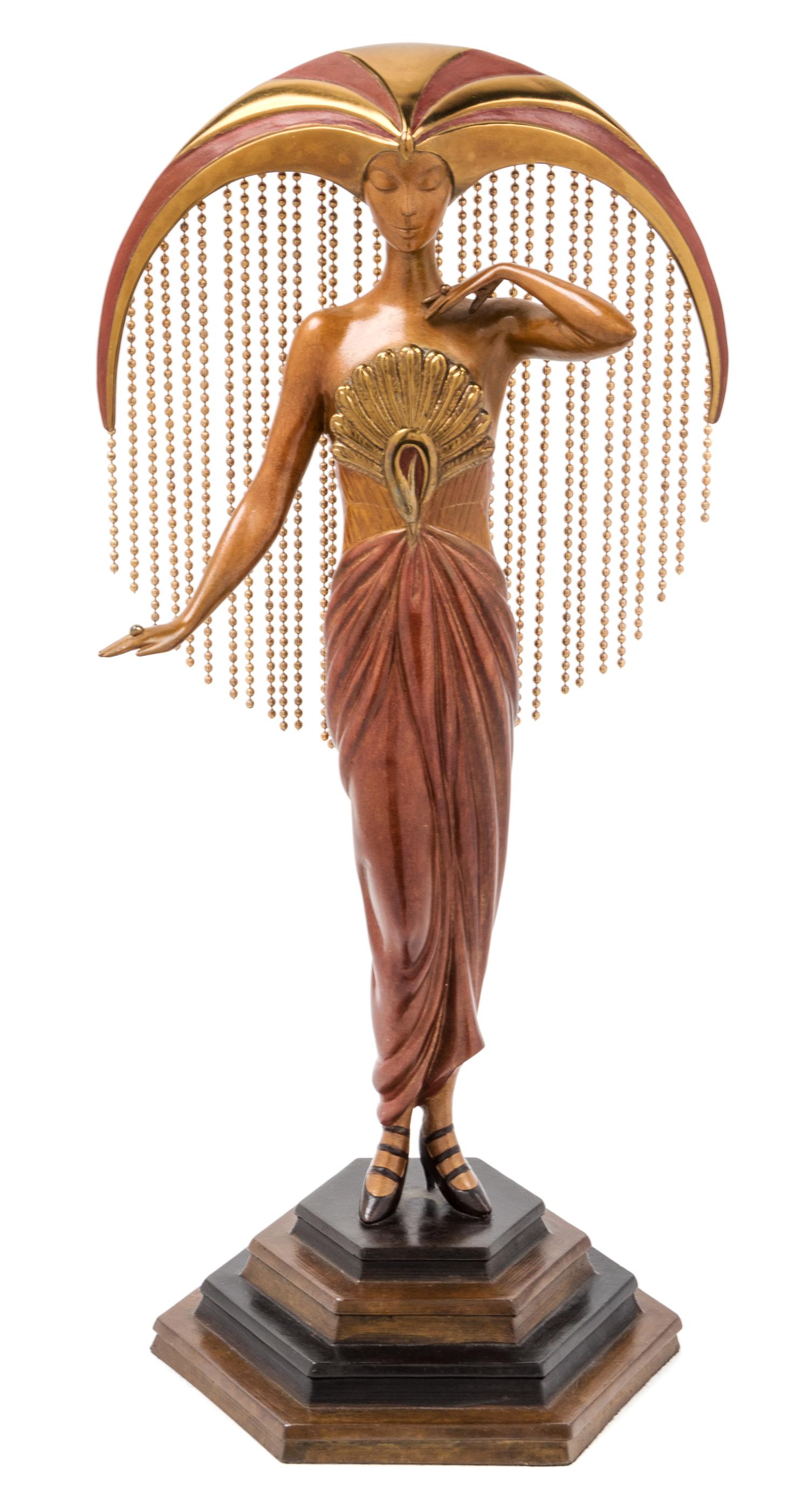 Erte (Romain de Tirtoff), (Russian/French, 1892-1990), Le Soleil, 1980 ed. 101/300