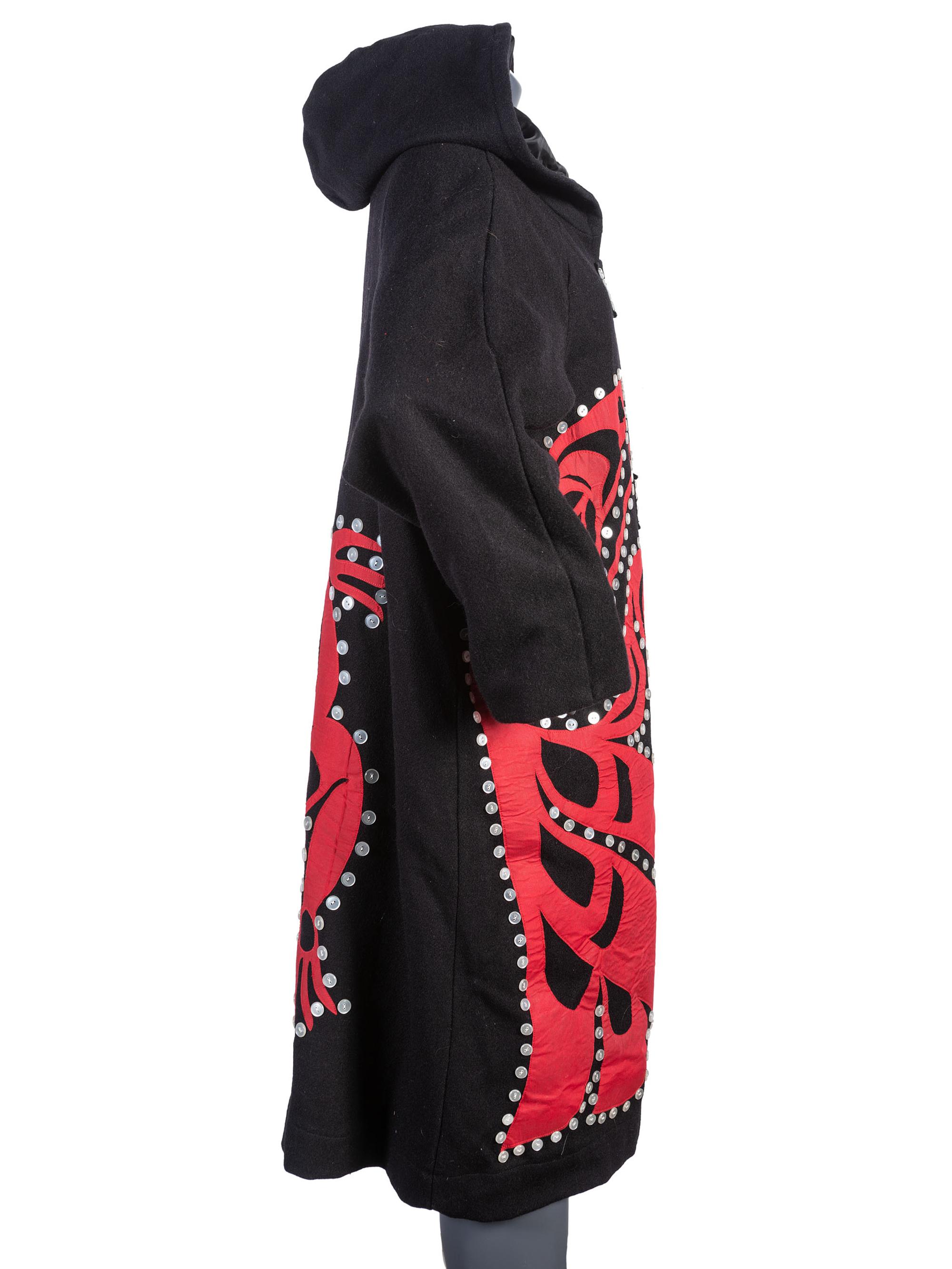 Contemporary Haida Button Coat