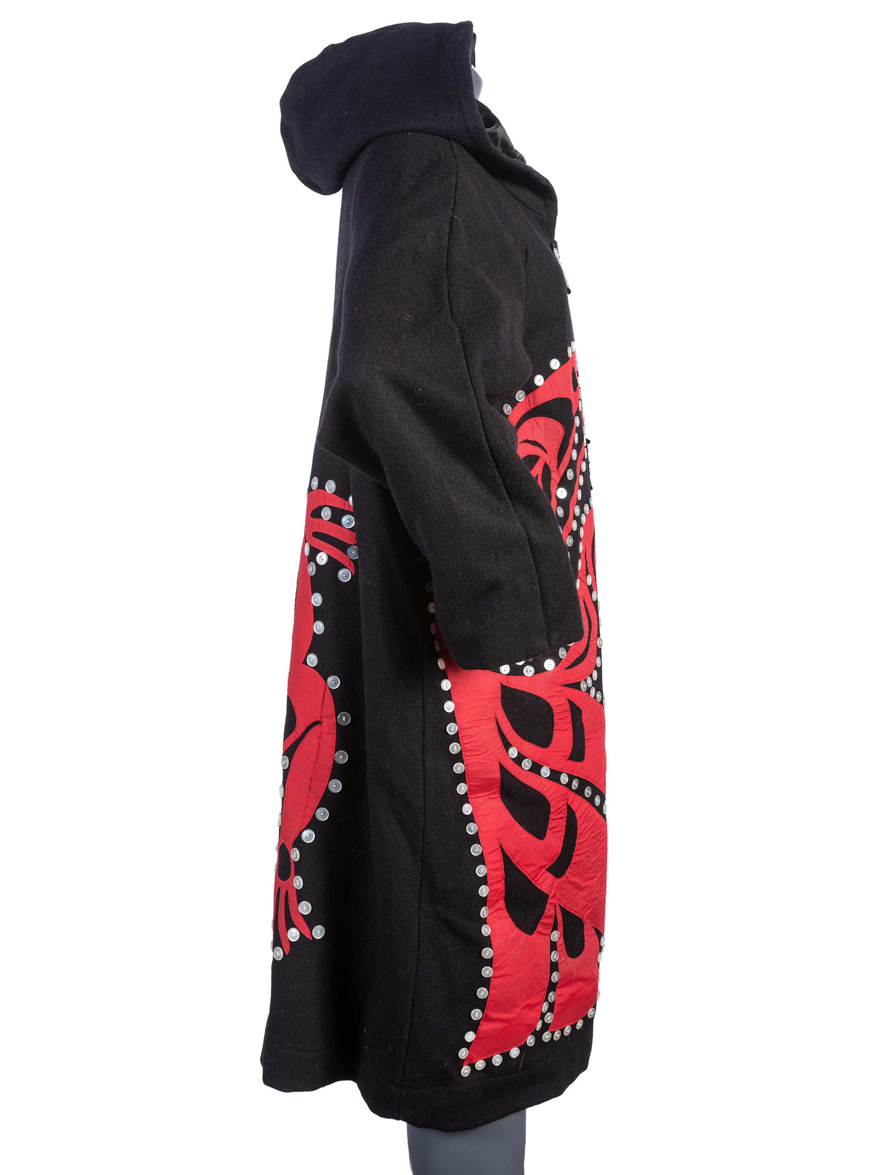 Contemporary Haida Button Coat