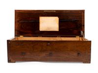A Large Swiss Cylinder Music Box