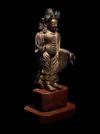 A Gilt Bronze Figure of Buddha