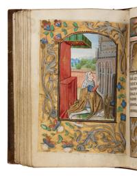 FOLLOWER OF LOYSET LIÉDET (active 1448–1478) and THE MASTER OF EDWARD IV (active 1470–1490) with FOLLOWER OF WILLEM VRELANT (active 1454–1481) Book of Hours, in Latin, illuminated manuscript on parchment [Southern Netherlands, Bruges, c. 1480]