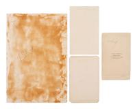 [EARLY PHOTOGRAPHY]. A group of 7 items identified to E & H.T. Anthony, including rare CDVs of Edward Anthony.