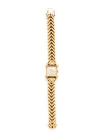 ROLEX, YELLOW GOLD 'PRECISION' WATCH