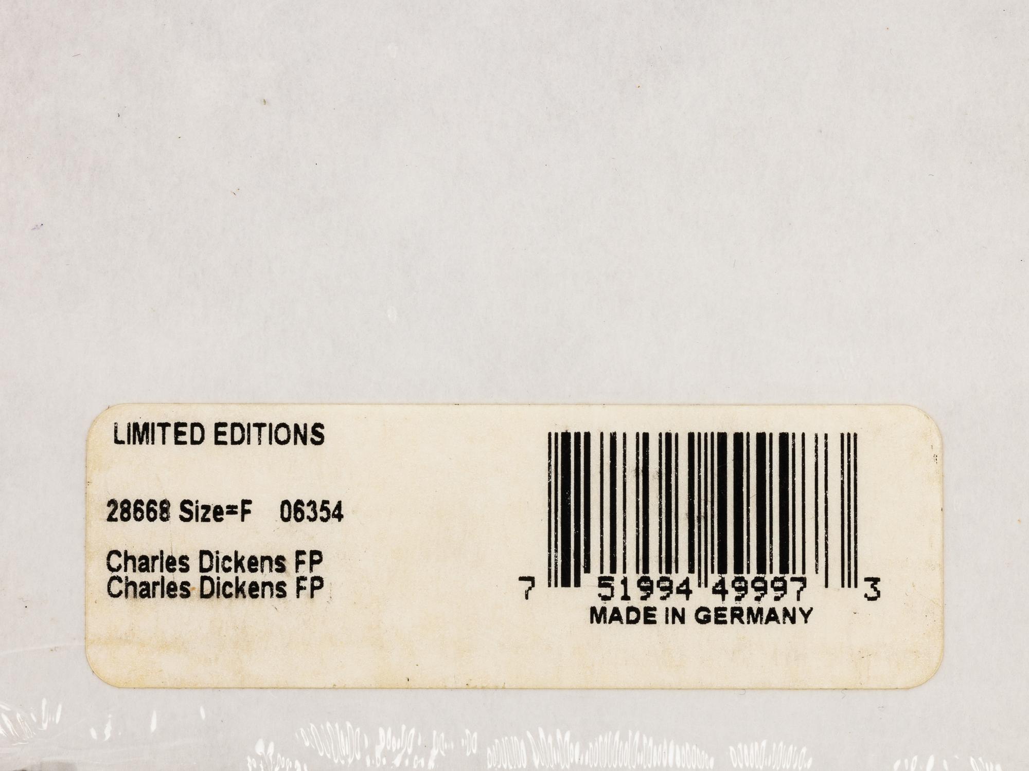 Montblanc: Charles Dickens Limited Edition Fountain Pen