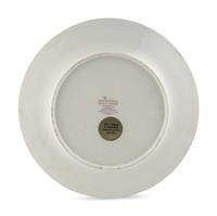 A Barr, Flight and Barr Porcelain Armorial Plate
