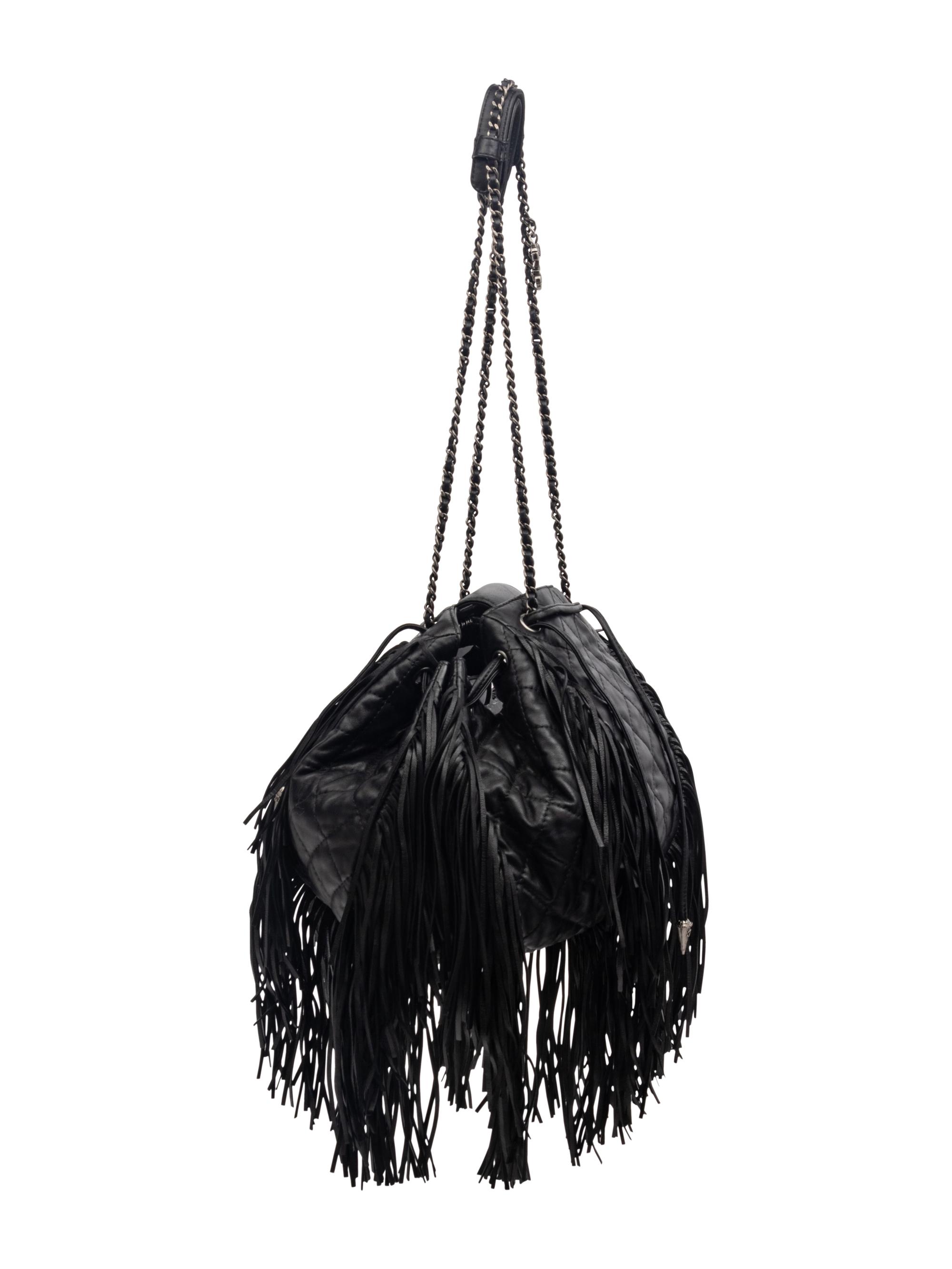 CHANEL SAC CORDON FRINGE BAG