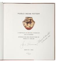 [SOUTHWEST] SILVERMAN, Jack and Francis Harlow. Pueblo Indian Pottery