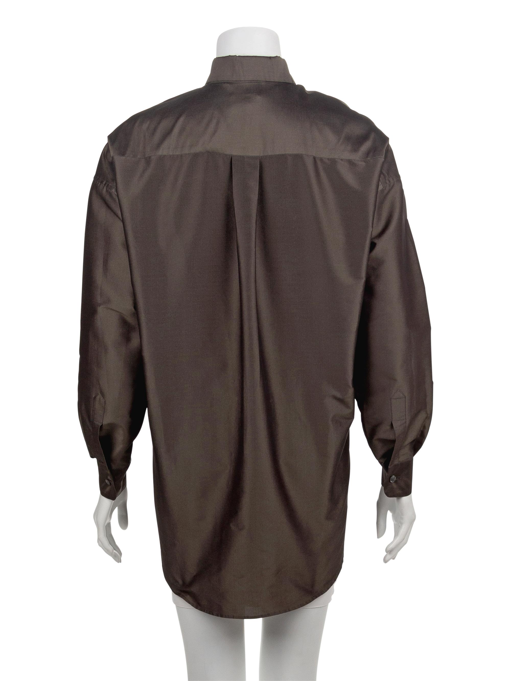 One Norman Kamali Blouse and One Romeo Gigli Blouse, 1980s-1990s