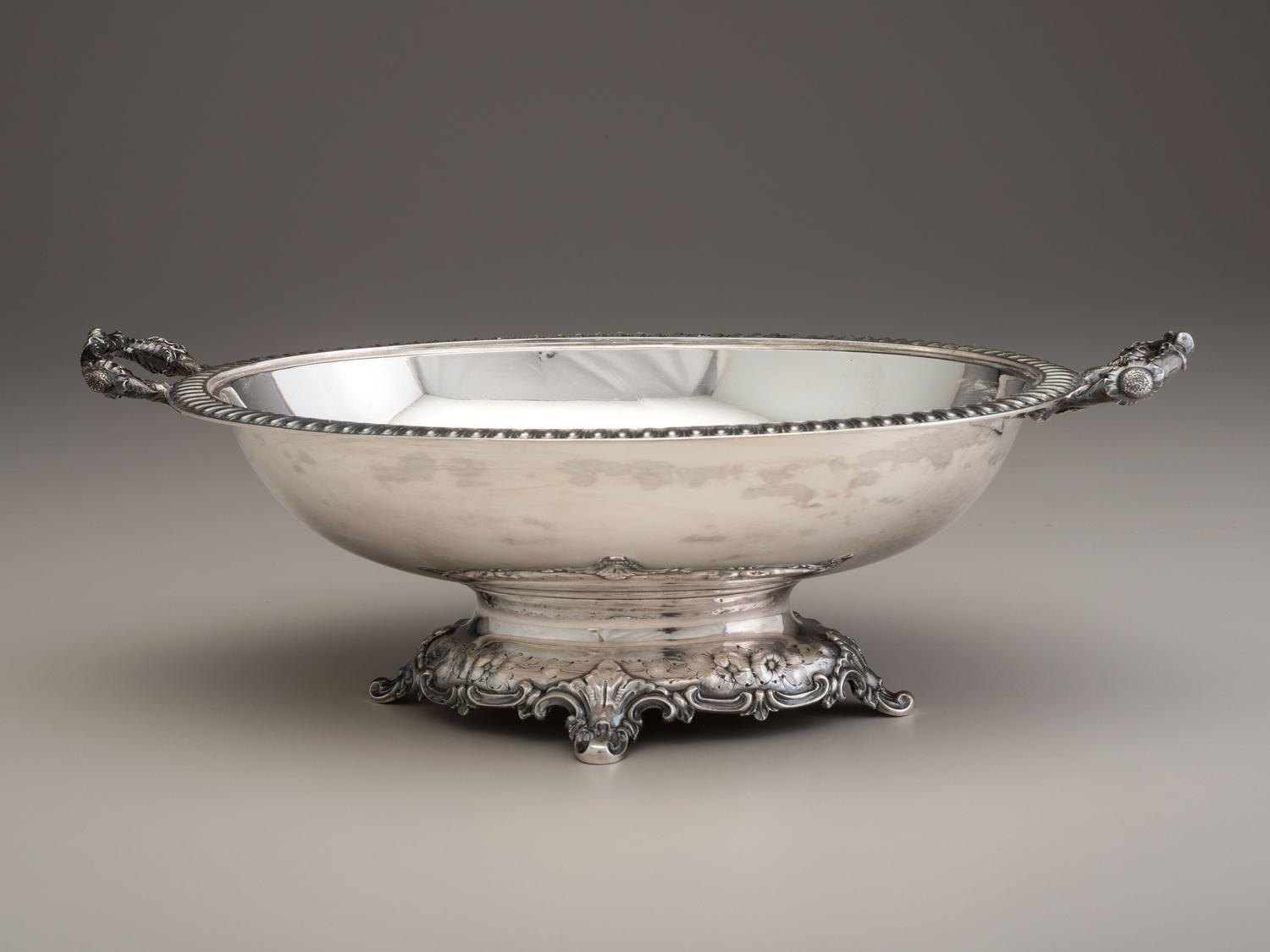 A William Gale & Son Coin Silver Tureen