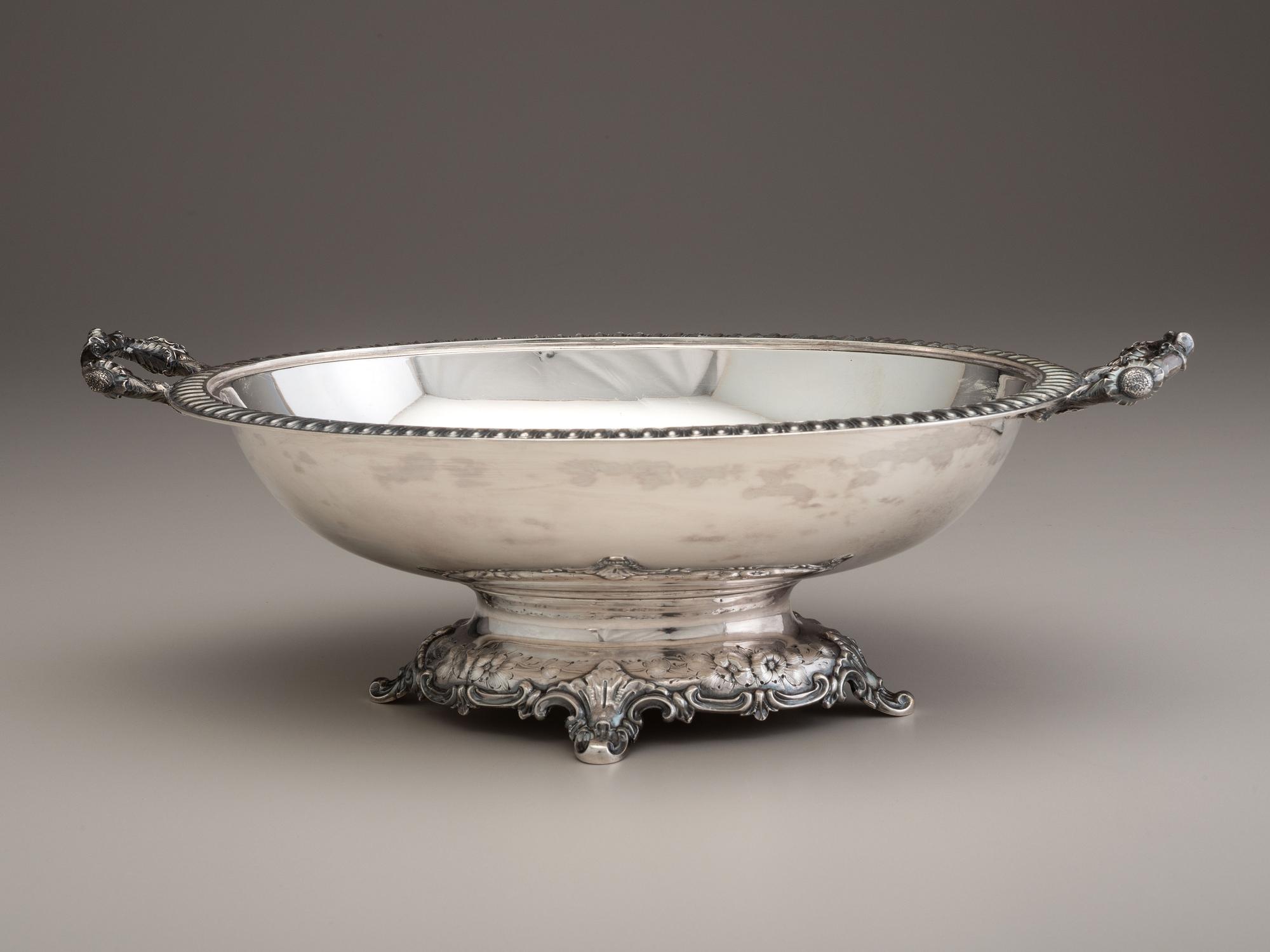 A William Gale & Son Coin Silver Tureen