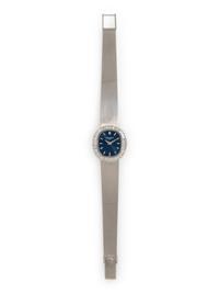 PATEK PHILIPPE, REF. 4138/1 18K WHITE GOLD AND DIAMOND WATCH