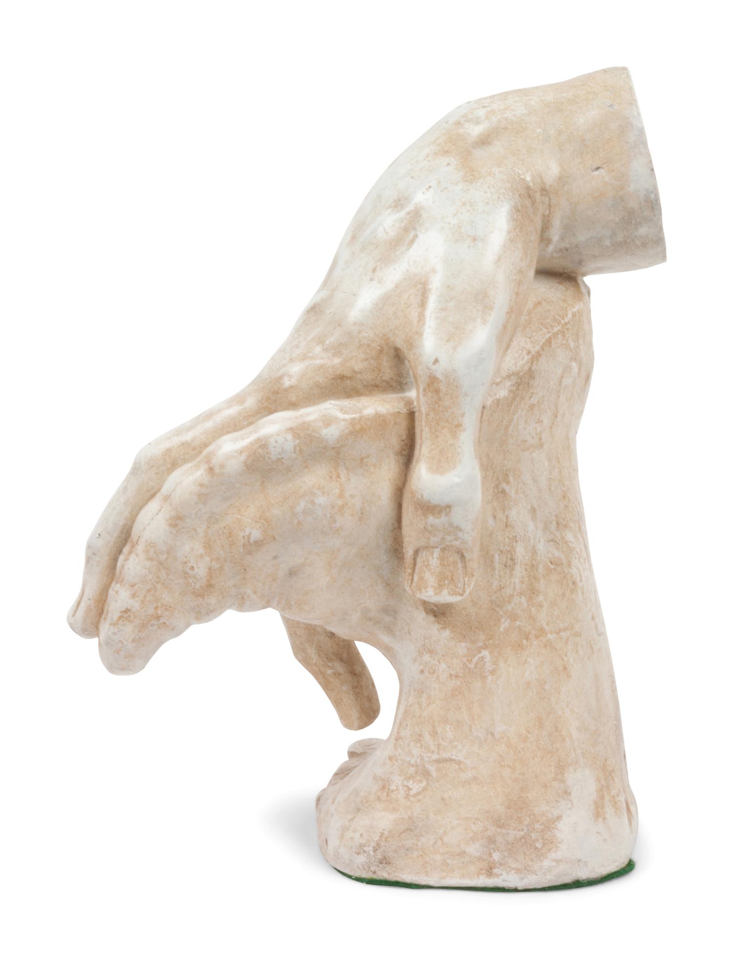 A Composite Sculpture of a Hand and Shell, After the Antique