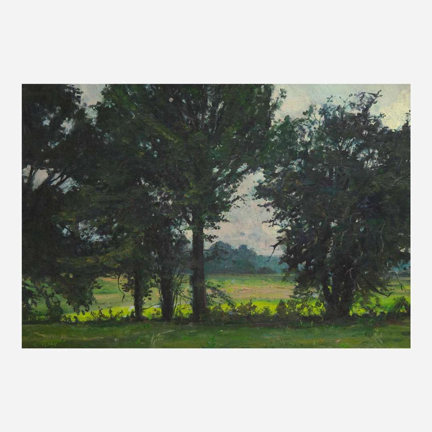 Louis B. Sloan (American, 1932–2008) Untitled (Landscape)