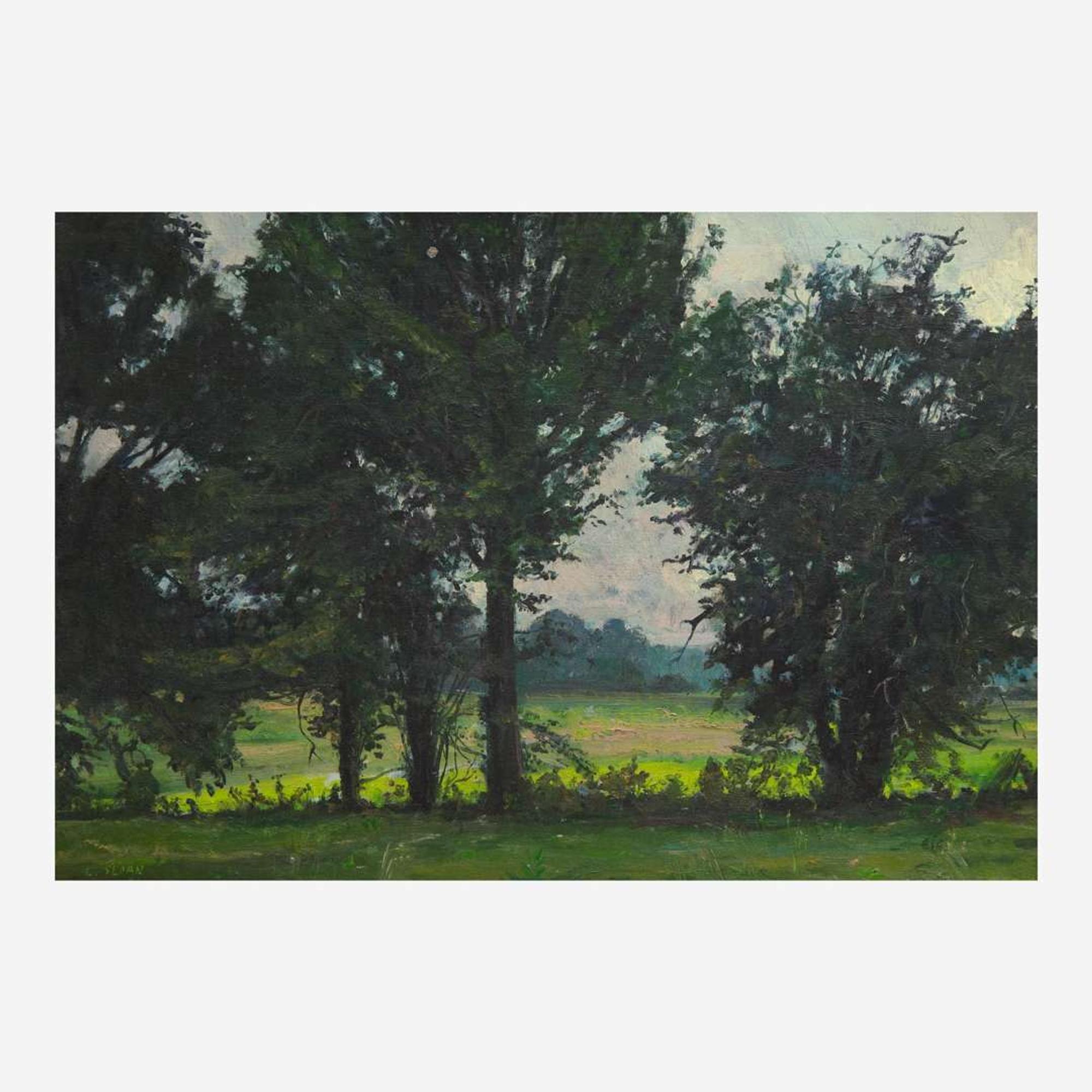 Louis B. Sloan (American, 1932–2008) Untitled (Landscape)