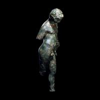 A Roman Bronze Narcissus or Dionysus