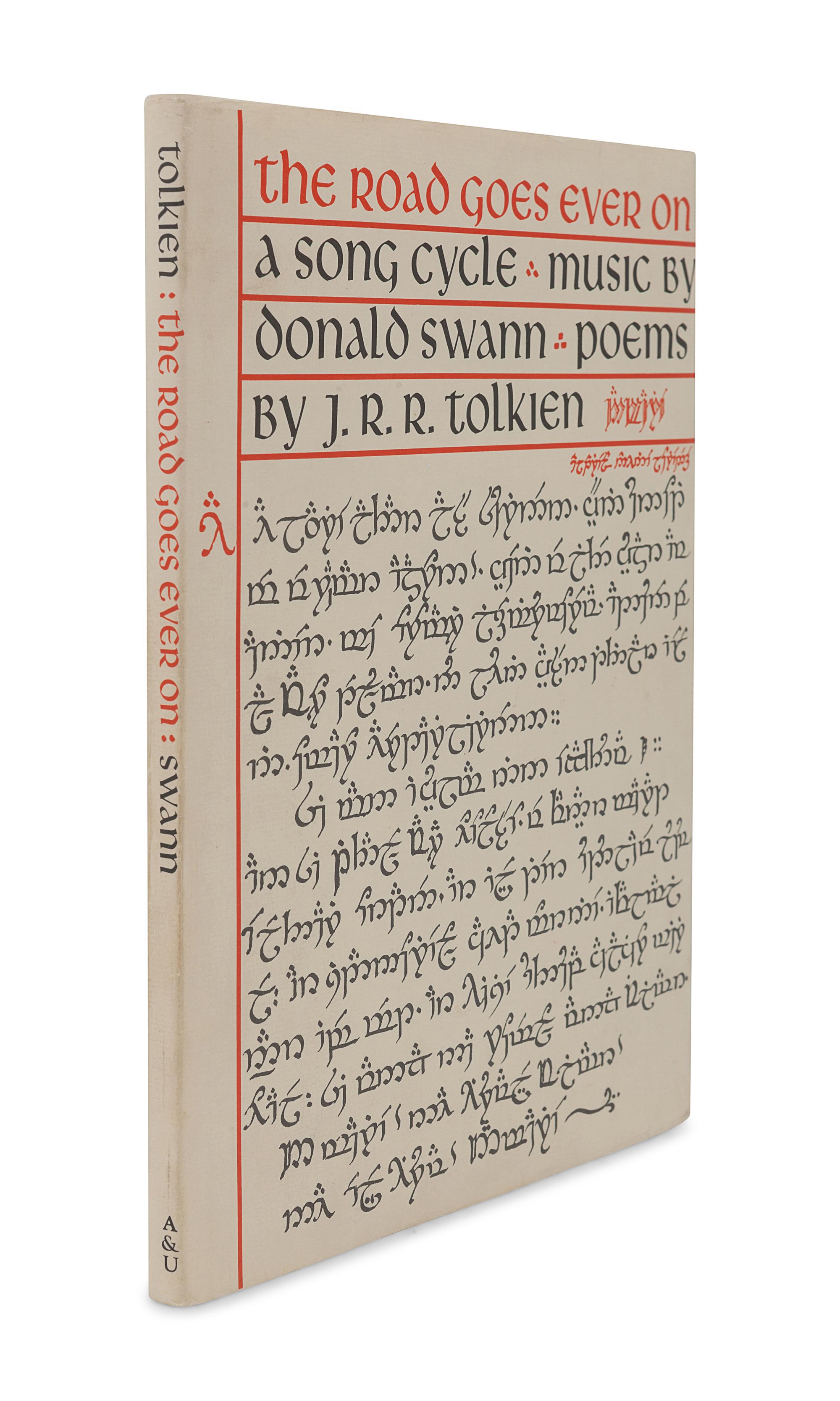 TOLKIEN, John Ronald Reuel (1892-1973). The Road Goes Ever On, a Song Cycle . London: George Allen and Unwin Ltd., 1968.