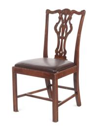 An Assembled Set of George III Style Mahogany Dining Chairs