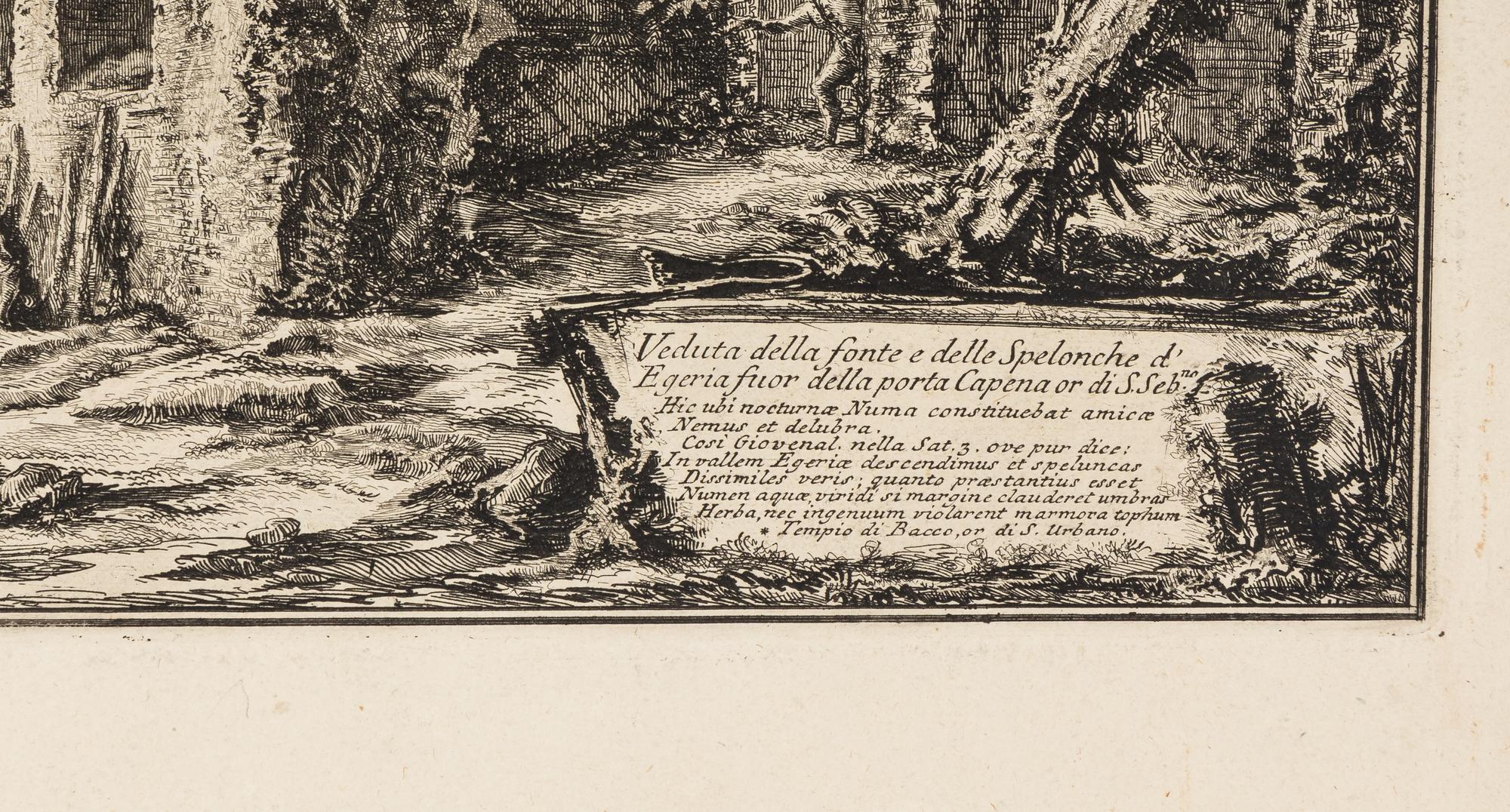 Six Piranesi Prints