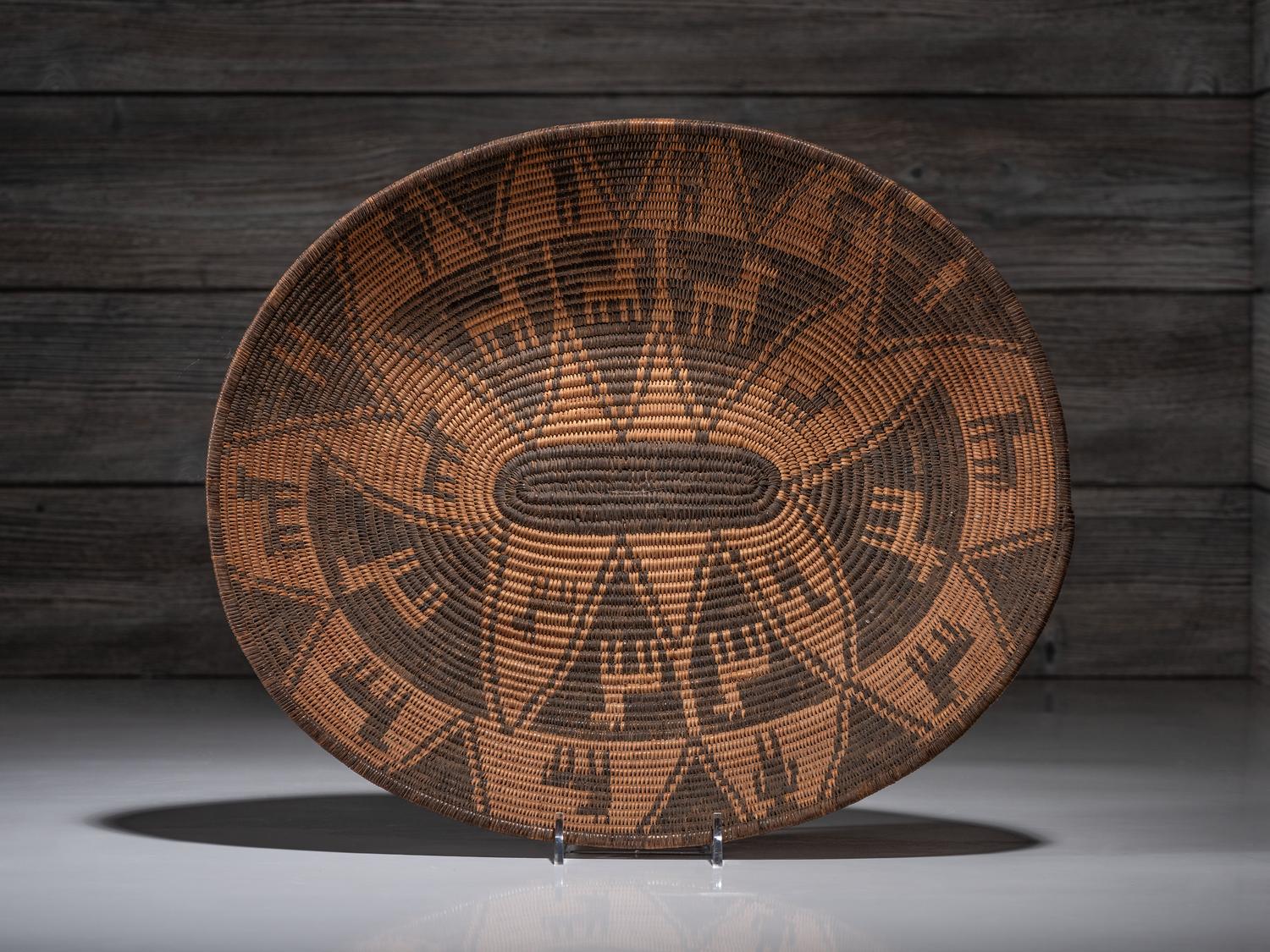 Apache Figural Basket