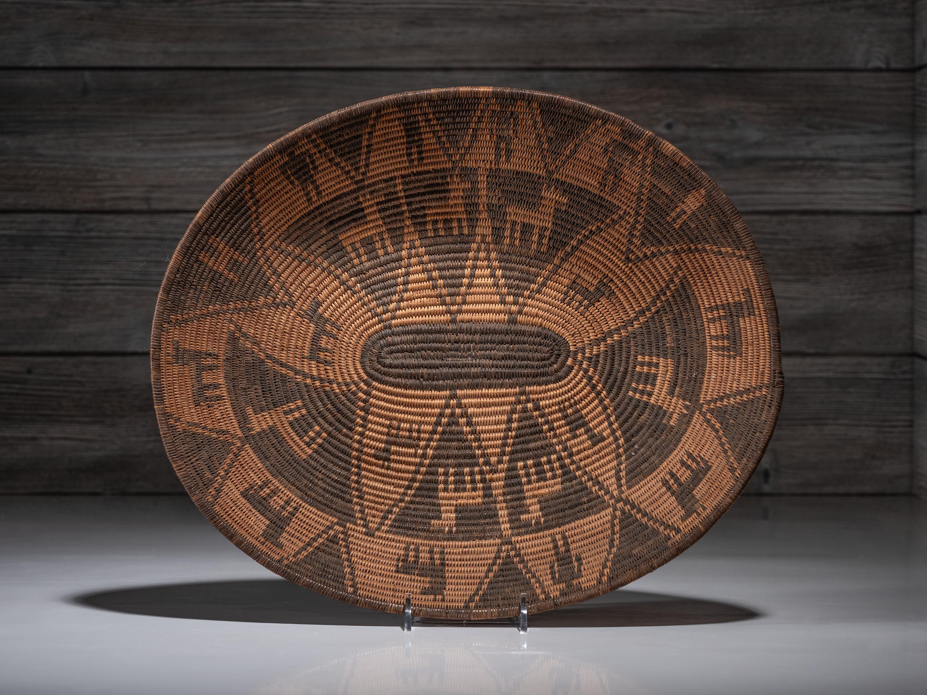Apache Figural Basket