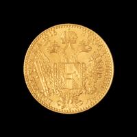 [AUSTRIA] A 1915-Dated Restrike Gold 1-Ducat Coin
