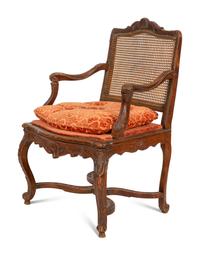 A Régence Walnut Fauteuil
