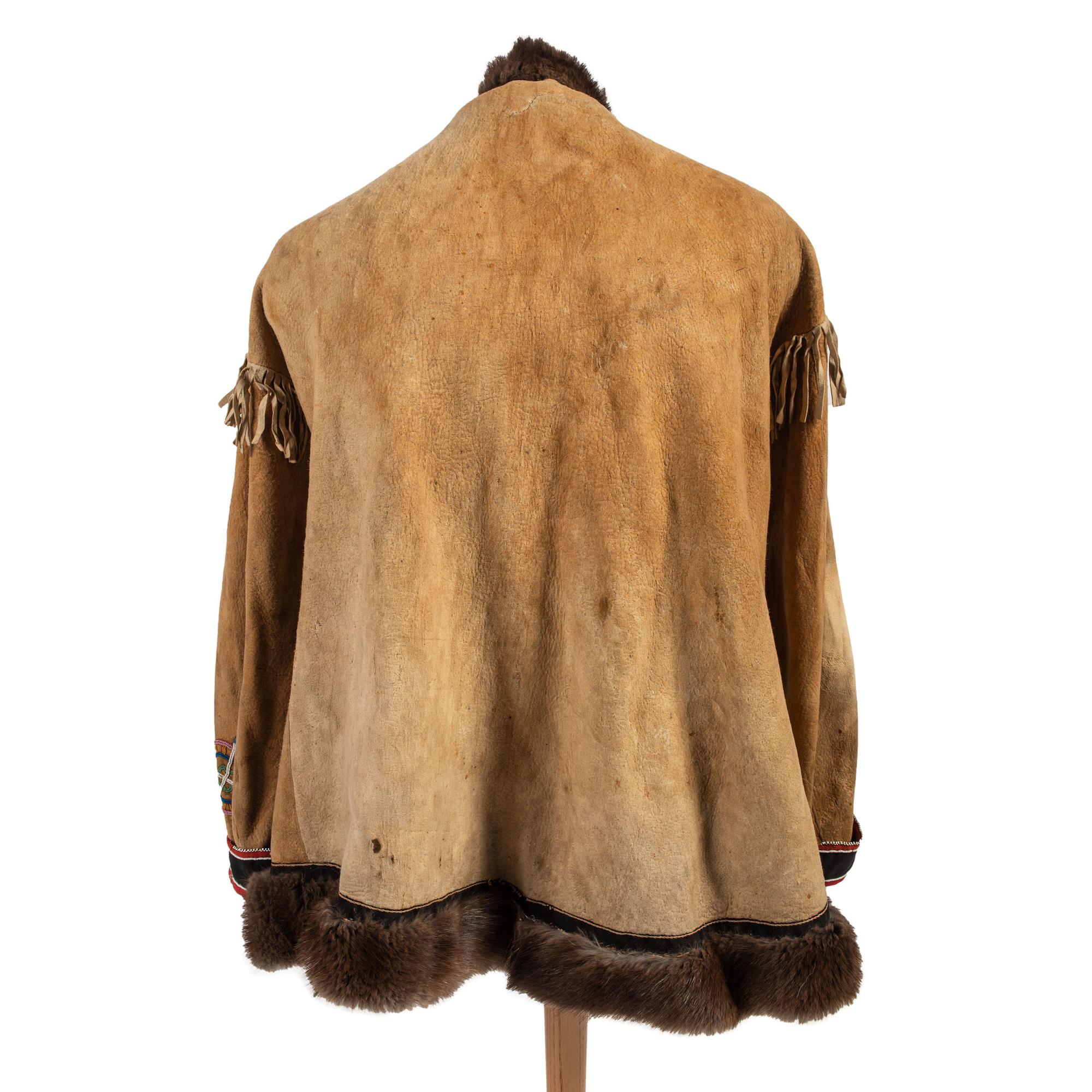 Cree Beaded Moose Hide Jacket