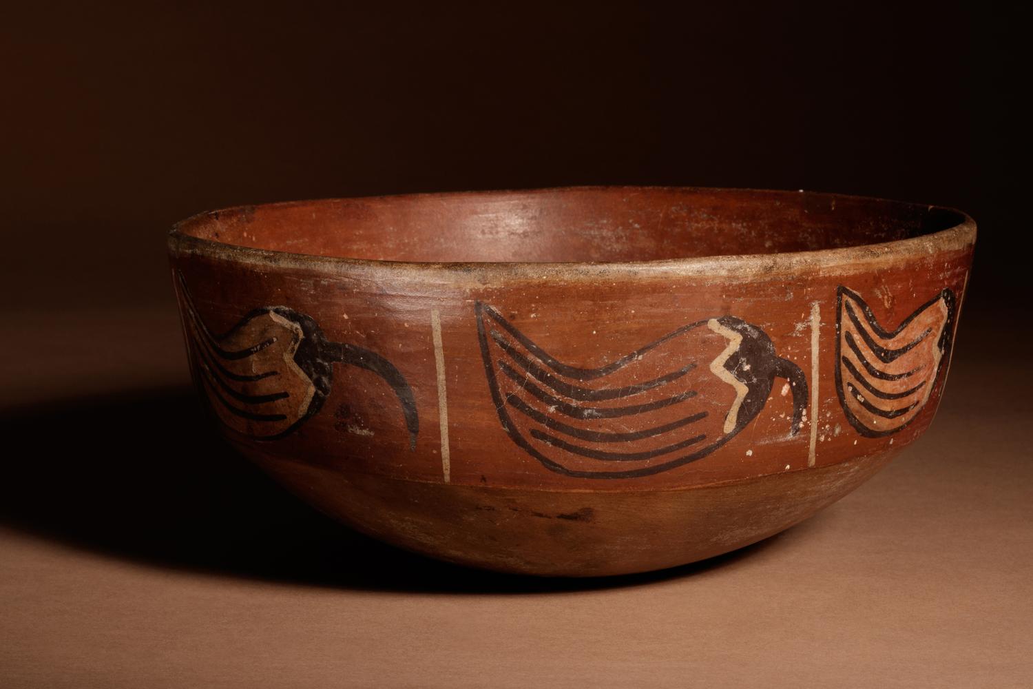 A Nazca Polychrome Terracotta Bowl