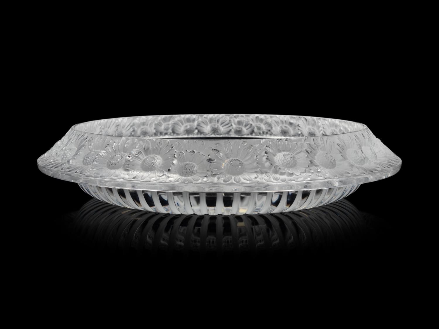 A Lalique Marguerite Bowl