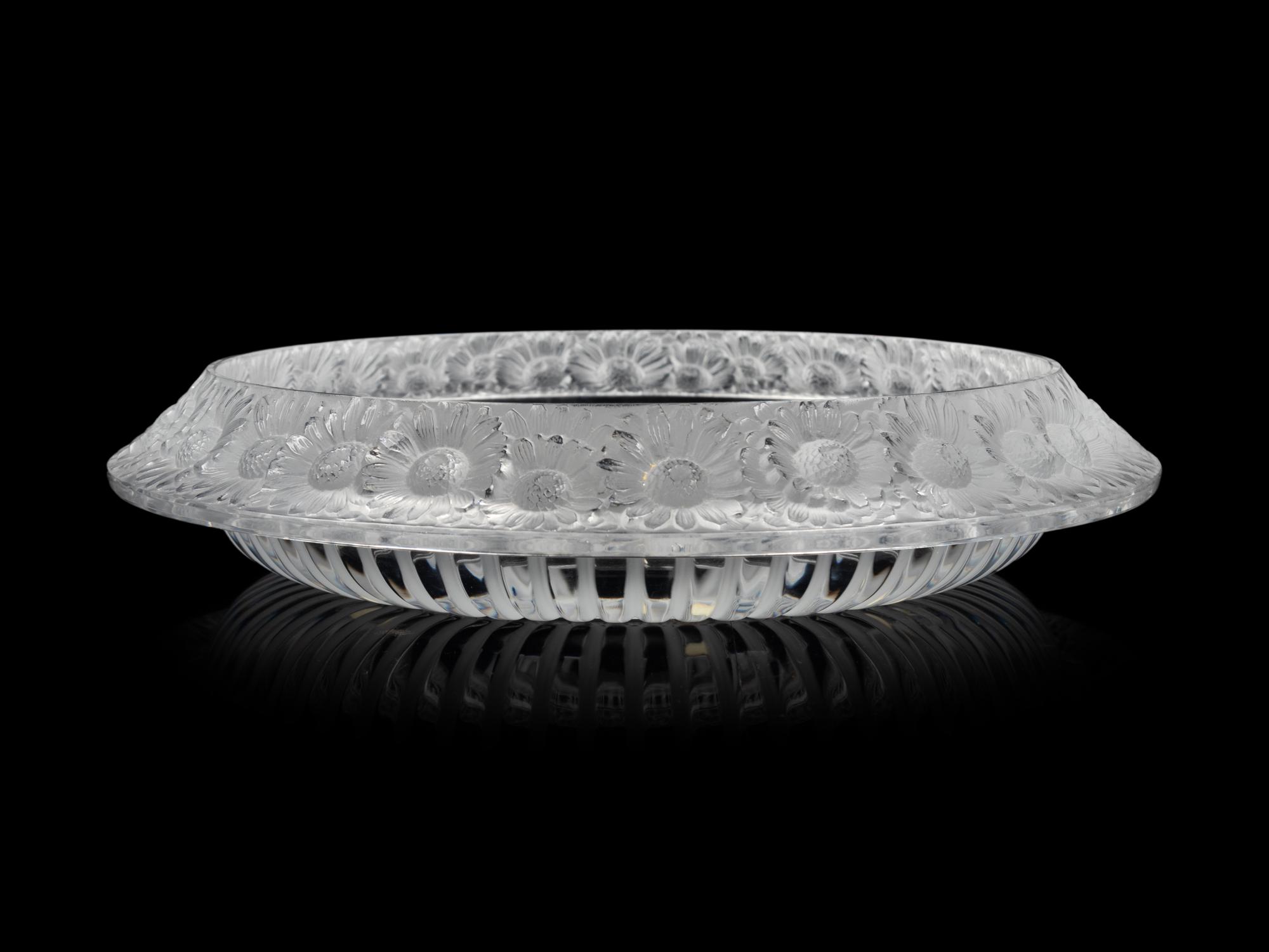 A Lalique Marguerite Bowl
