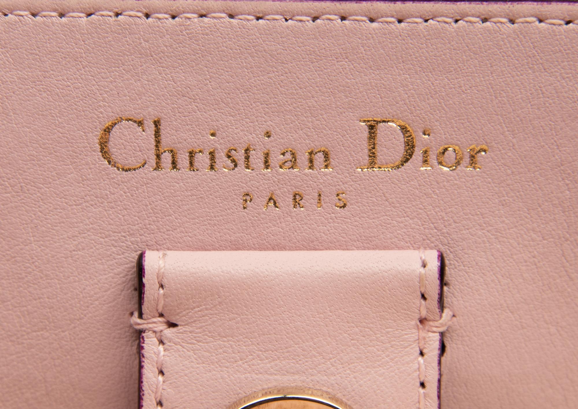 Christian Dior Gold Leather Medium Diorissimo Bag, 2014