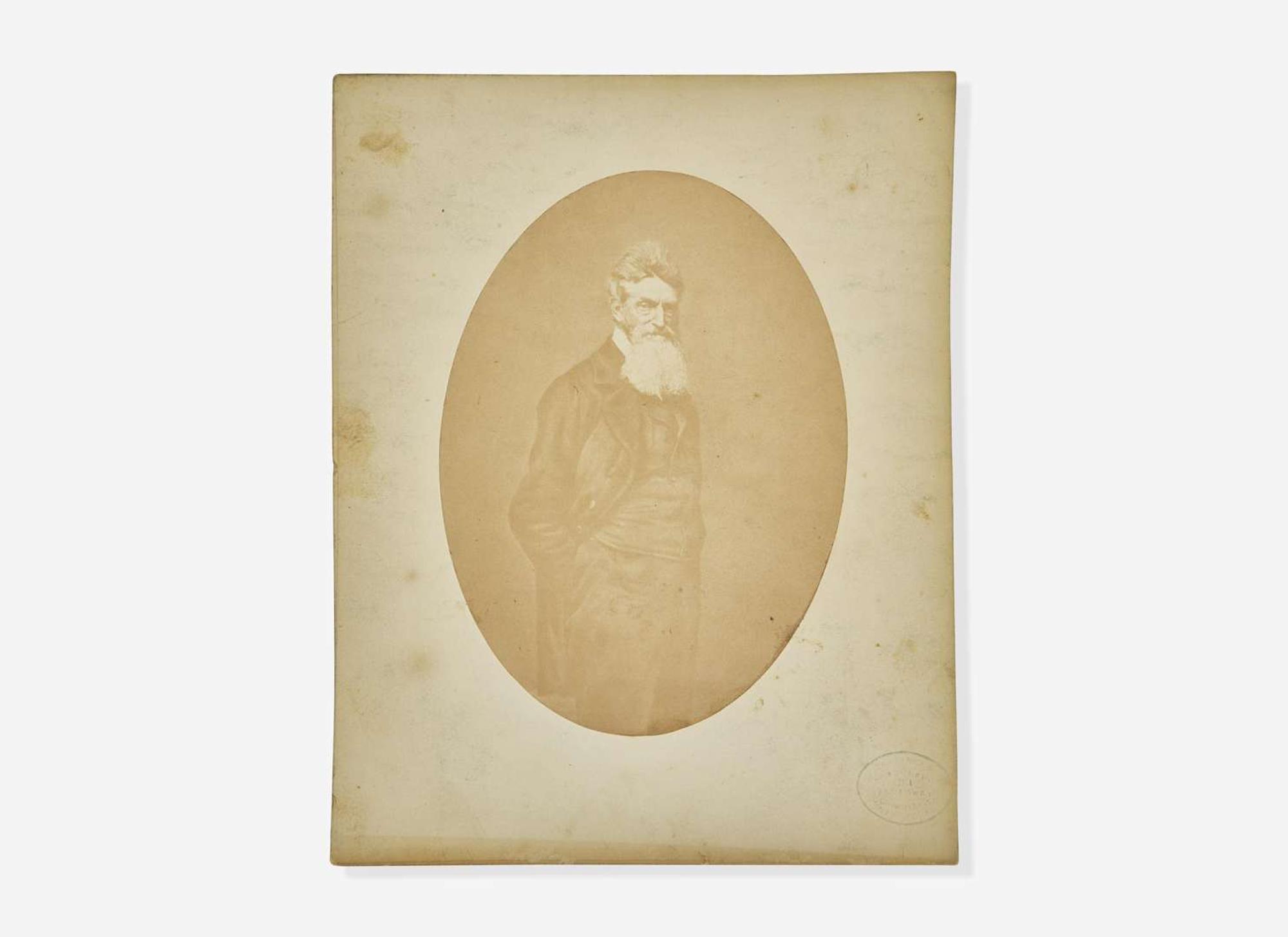 [Americana] [Brown, John] Portrait of John Brown