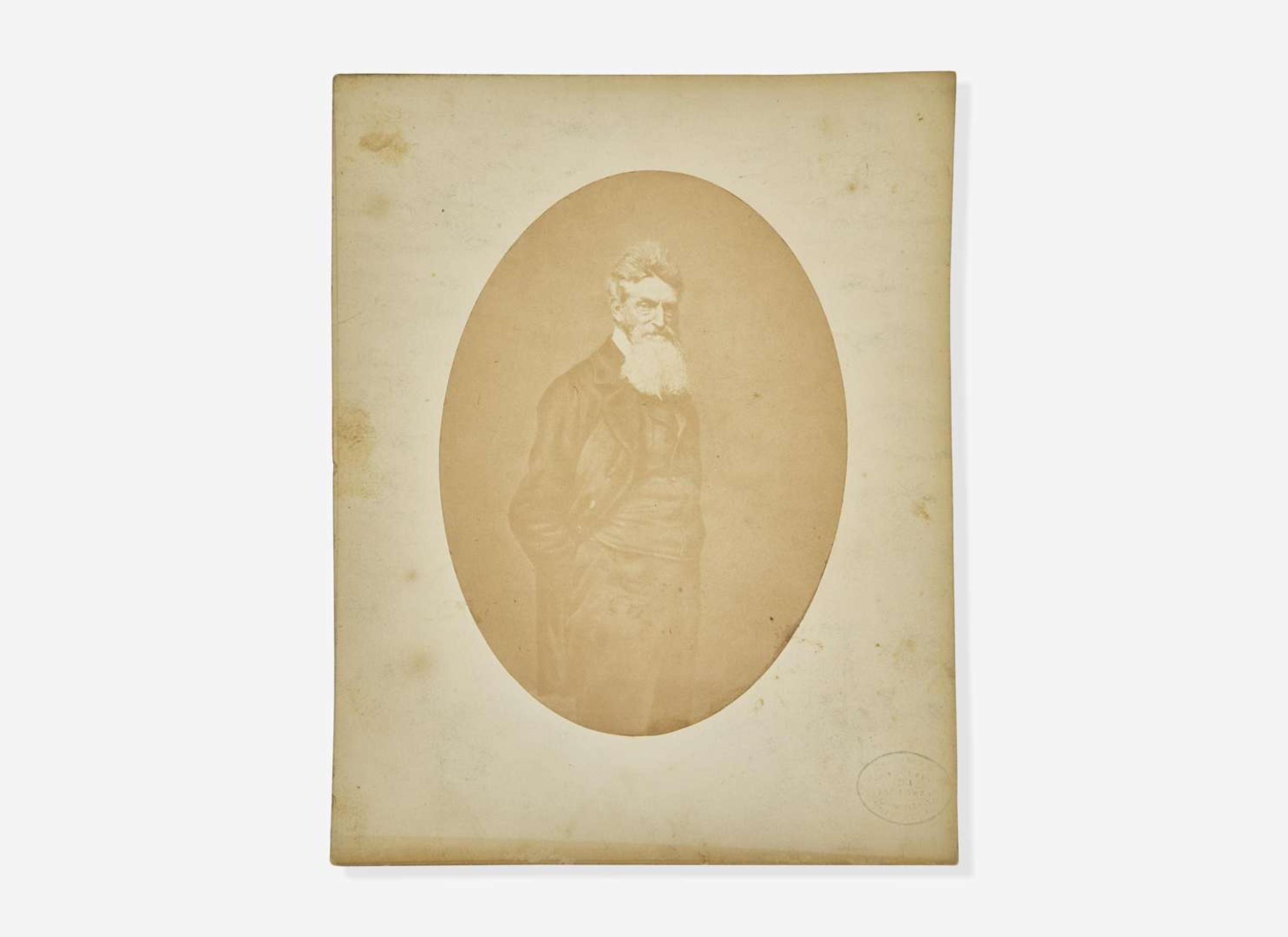 [Americana] [Brown, John] Portrait of John Brown