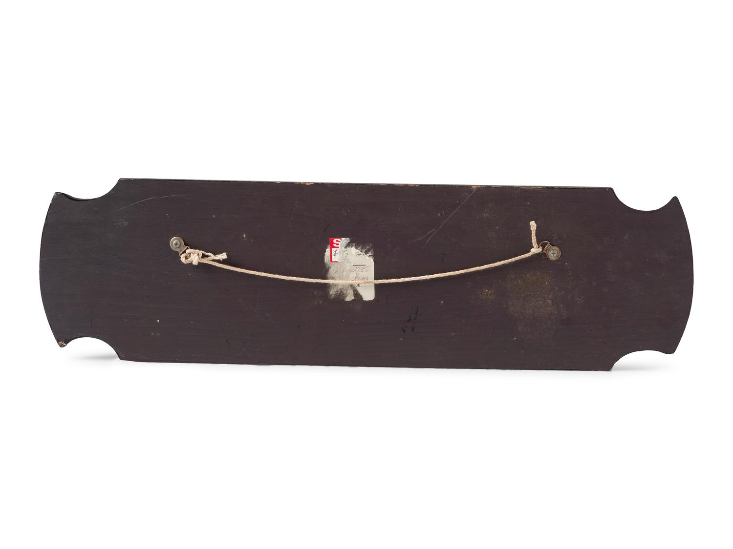 The Wessex-Bristol 1861 Hanging Wooden Half Hull Plaque