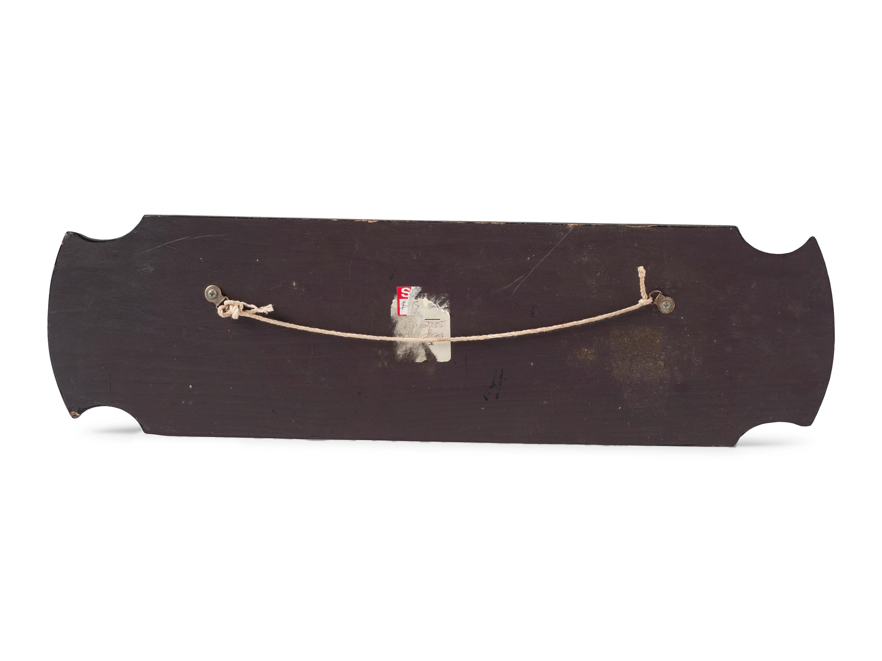 The Wessex-Bristol 1861 Hanging Wooden Half Hull Plaque